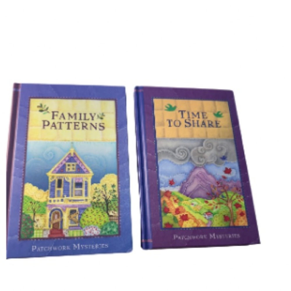 Family Patterns (Patchwork Mysteries) Hardcover‎ Book 1 & 2